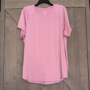 Tek Gear Light Pink Short Sleeve Tee